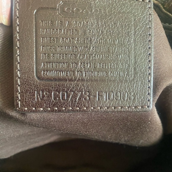 COACH Metallic Bag - Picture 10 of 16